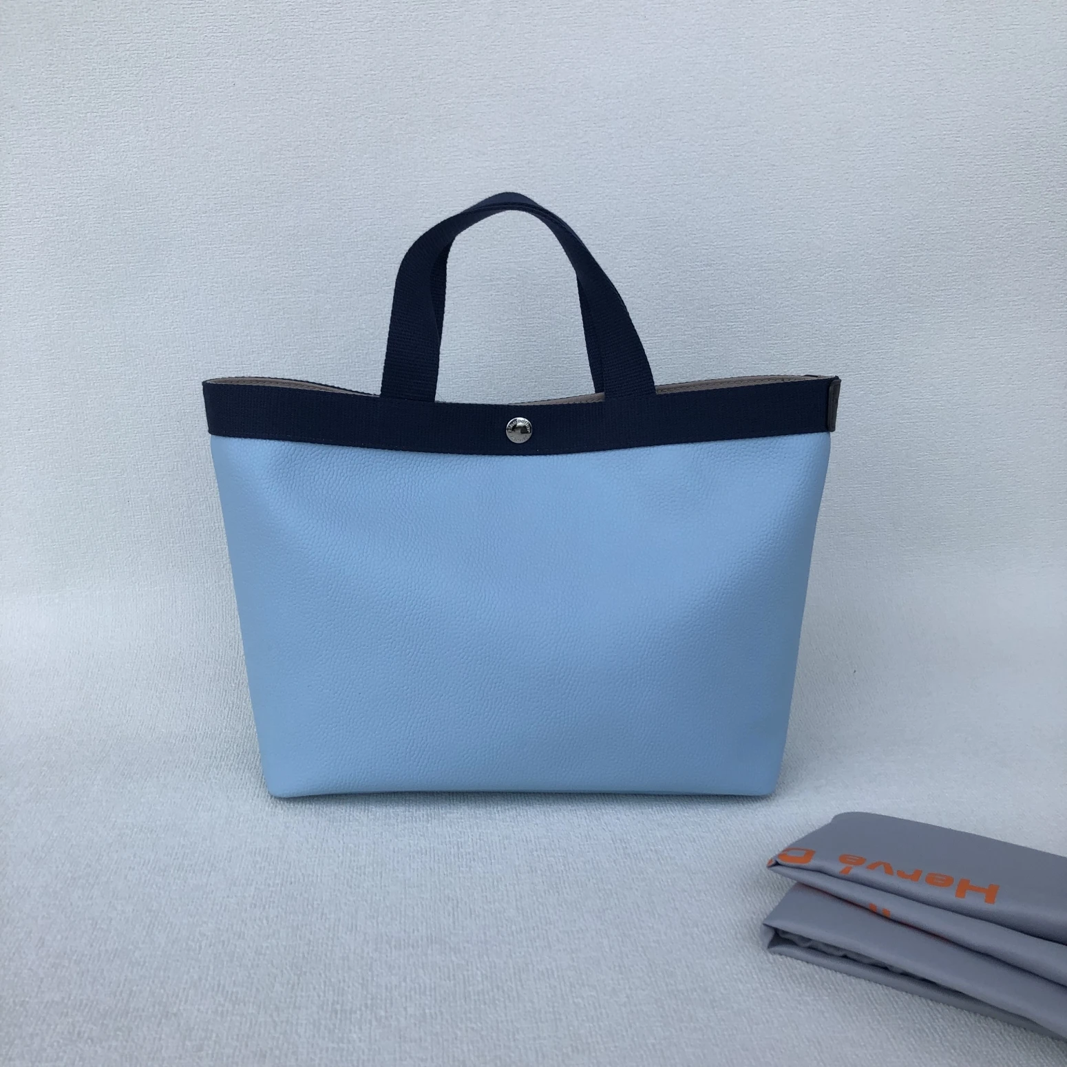 Herve Chapelier Luxury Color Blo Handbag Commuter Briease Small