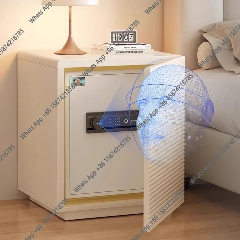 A Box Nightstands Furniture Storage Locker No Installation Required Integrated Bedside Table Safe With Smart Password Safe Cabin