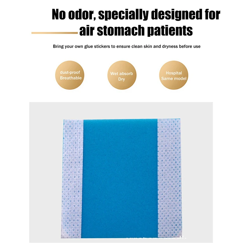1Pcs Tracheostomy Dust Proof Sticker Disposable Laryngeal Mask Patch Sponge Pad For Body Skin Care Postoperative Care Product