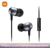 Original Xiaomi Capsule Earphone Piston Fresh version Hearphone 3.5mm Standard plug Earphone HD Mic Wired headset