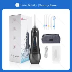 Portable Dental Water Flosser New Oral Irrigator USB Rechargeable Dental Water Jet Pick Flosser 5 Jet Tip Teeth Cleaner