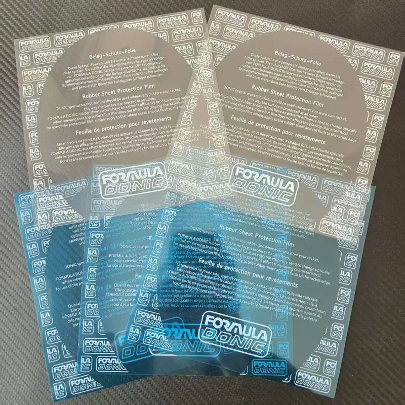 

Защитная пленка для ракеток для настольного тенниса DONIC, самоклеящаяся, прозрачная, для резиновых накладок, пылезащитная, аксессуары
