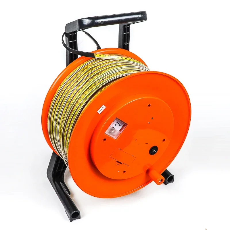 Factory Low Price ABS Material Well Depth Dip Meter Cable Ruler Water Level Indicator 1mm Accuracy IOS Compatible