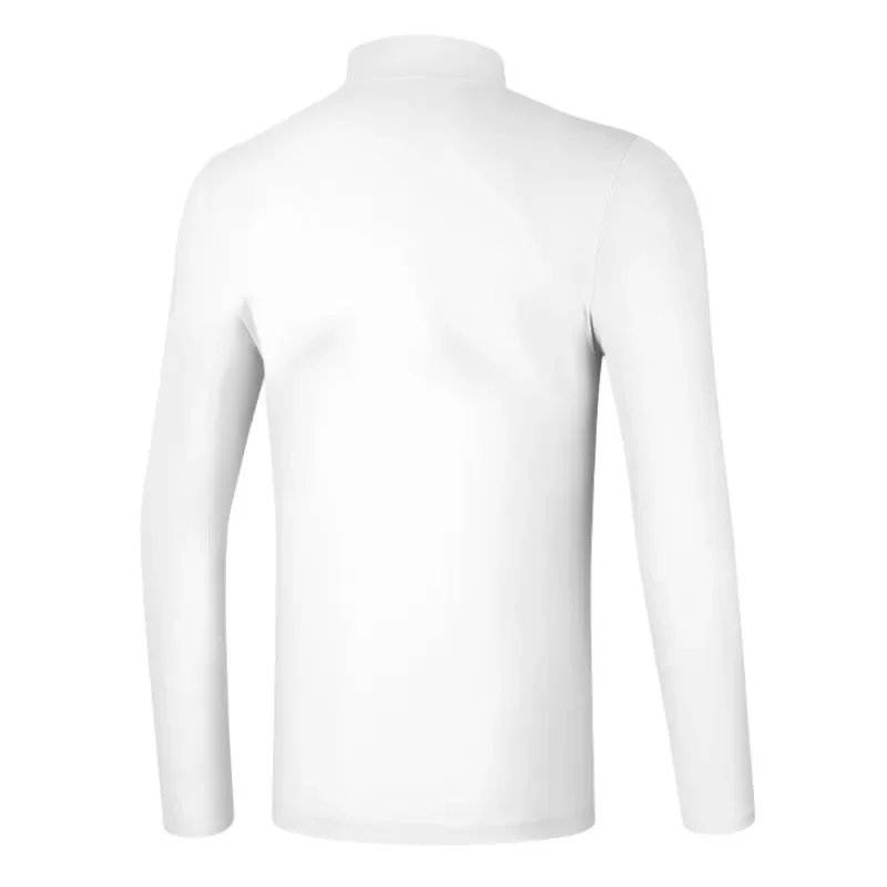 PGM Golf Men's Sunscreen Shirts Ice Silk Long Sleeve UV Protection Cool Breathable High Elastic Sports Training Clothing YF488