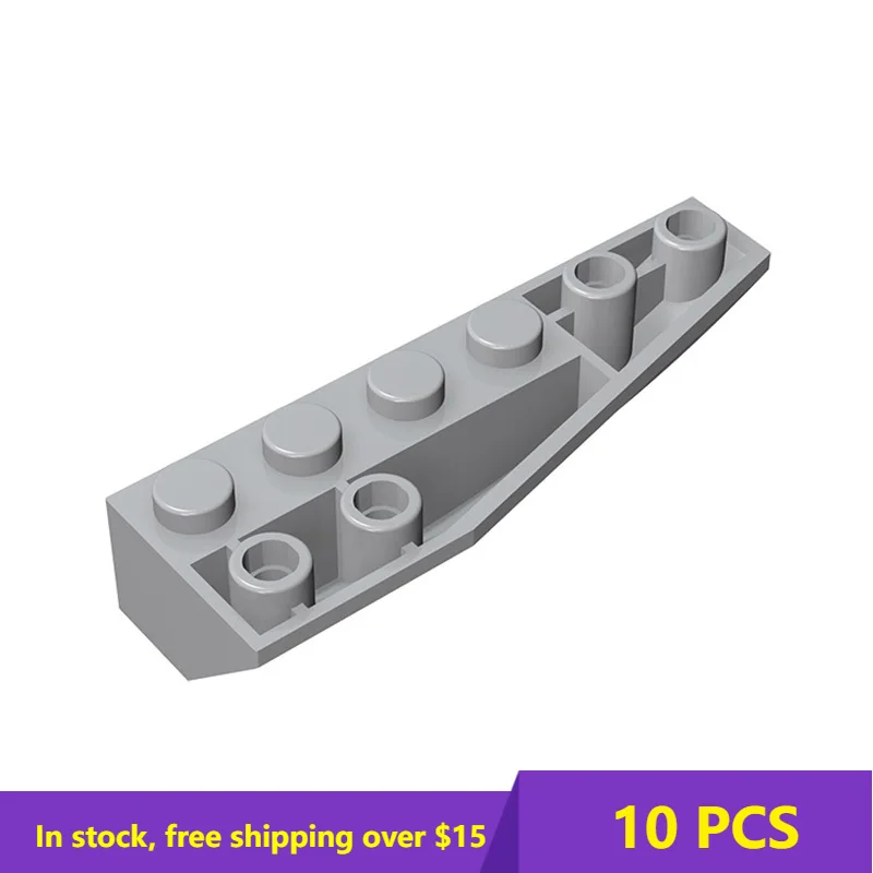 

10PCS MOC Bricks Assembles Particles 41764 2x6 (Right) For Building Blocks Parts DIY Bricks Bulk Model Educational Parts Toys