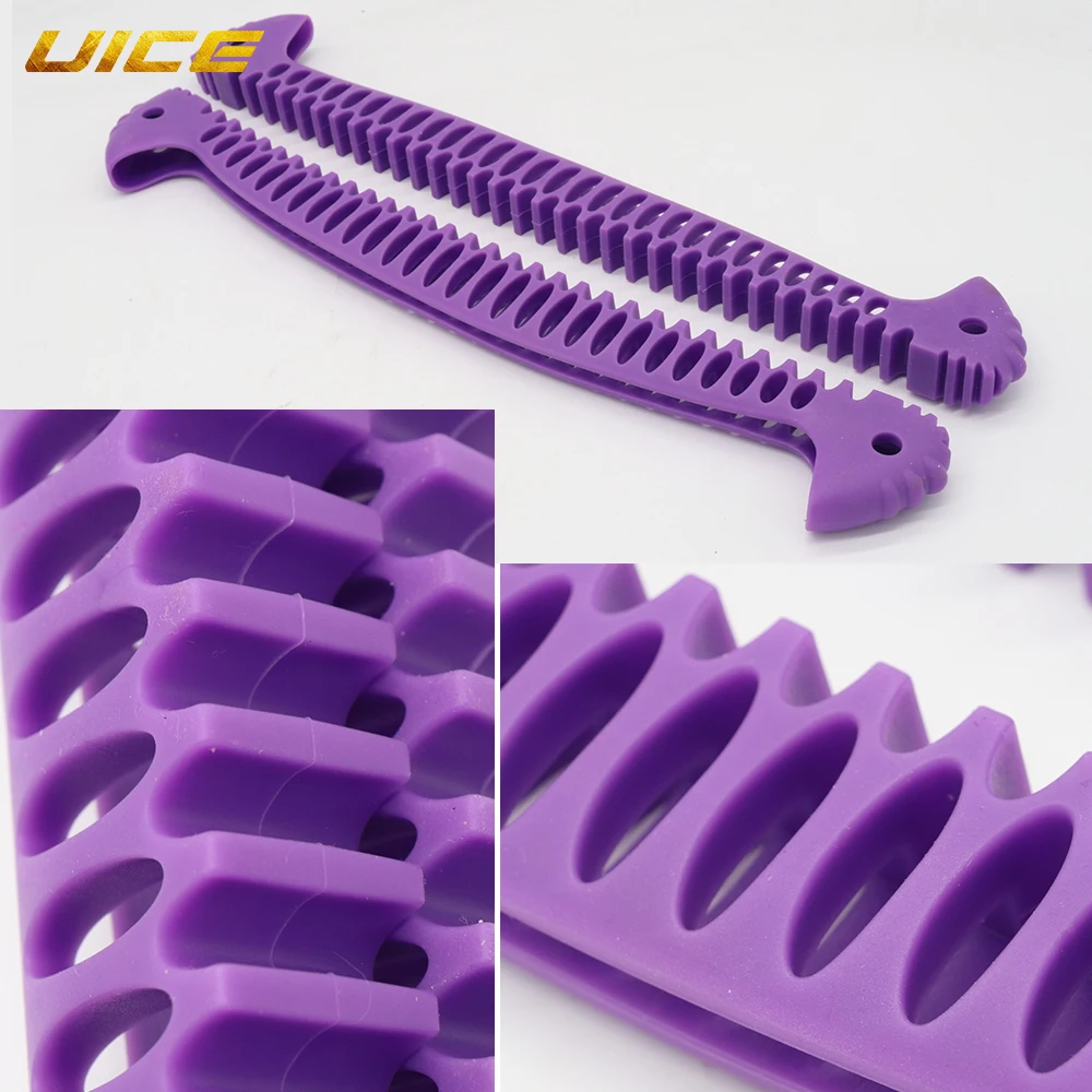 UICE Ice Skating Figure Skate Blade Cover Scalable Walkable Adjustable Protective Prevent Puncture Ice Skating Blade Cover