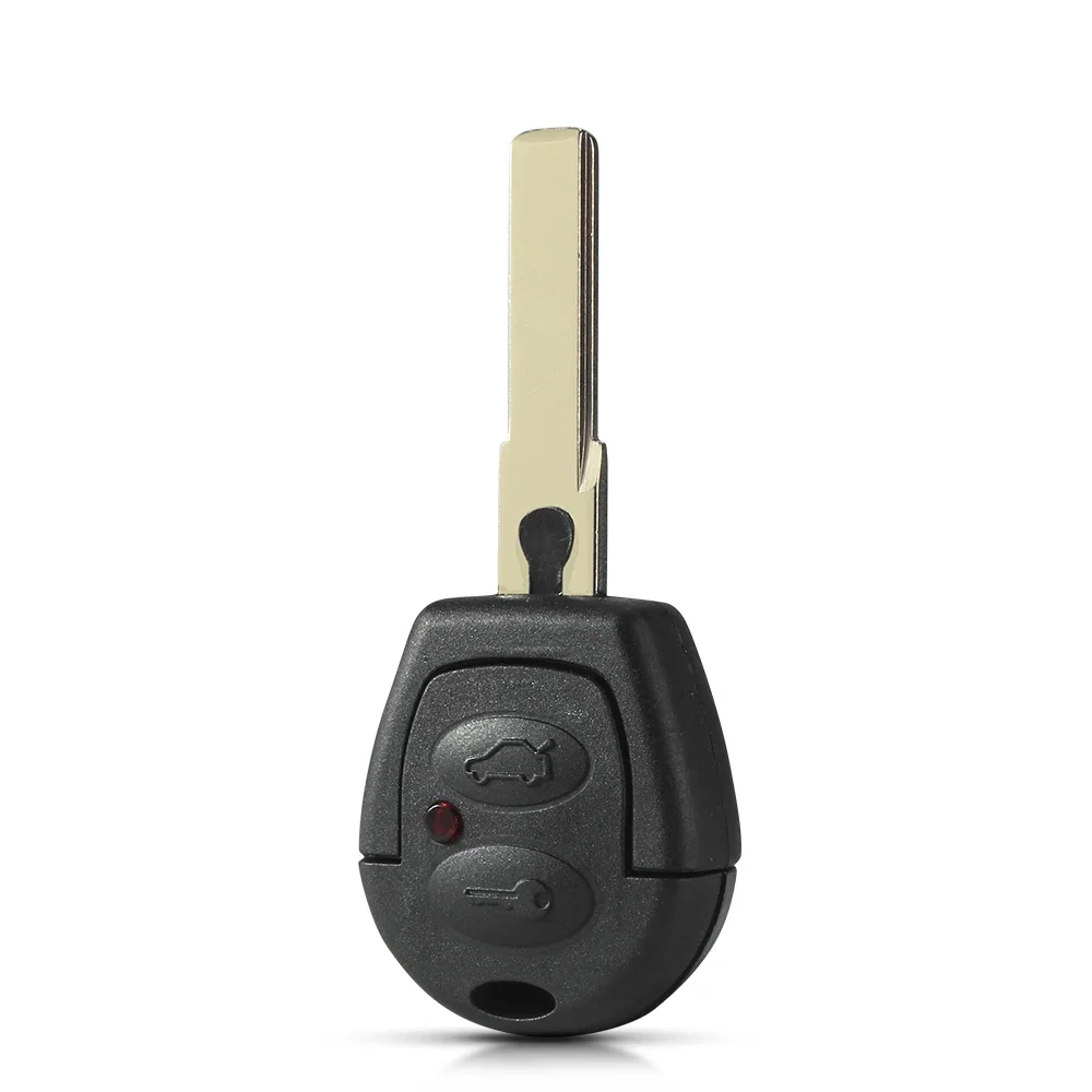 KEYYOU Remote Car Key Shell Case per VW Polo Golf Jetta Sharan Seat Leon SKODA FABIA OCTAVIA 2 Button Cut Blade opzionale