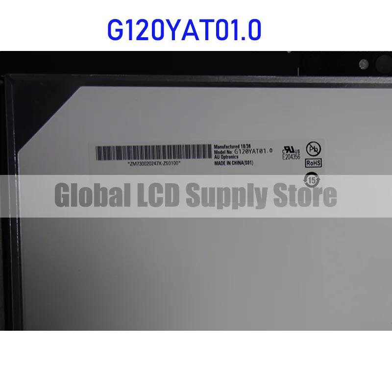 Imagem -02 - Original Lcd Display Screen Painel Novo Totalmente Testado G120yat01.0 120