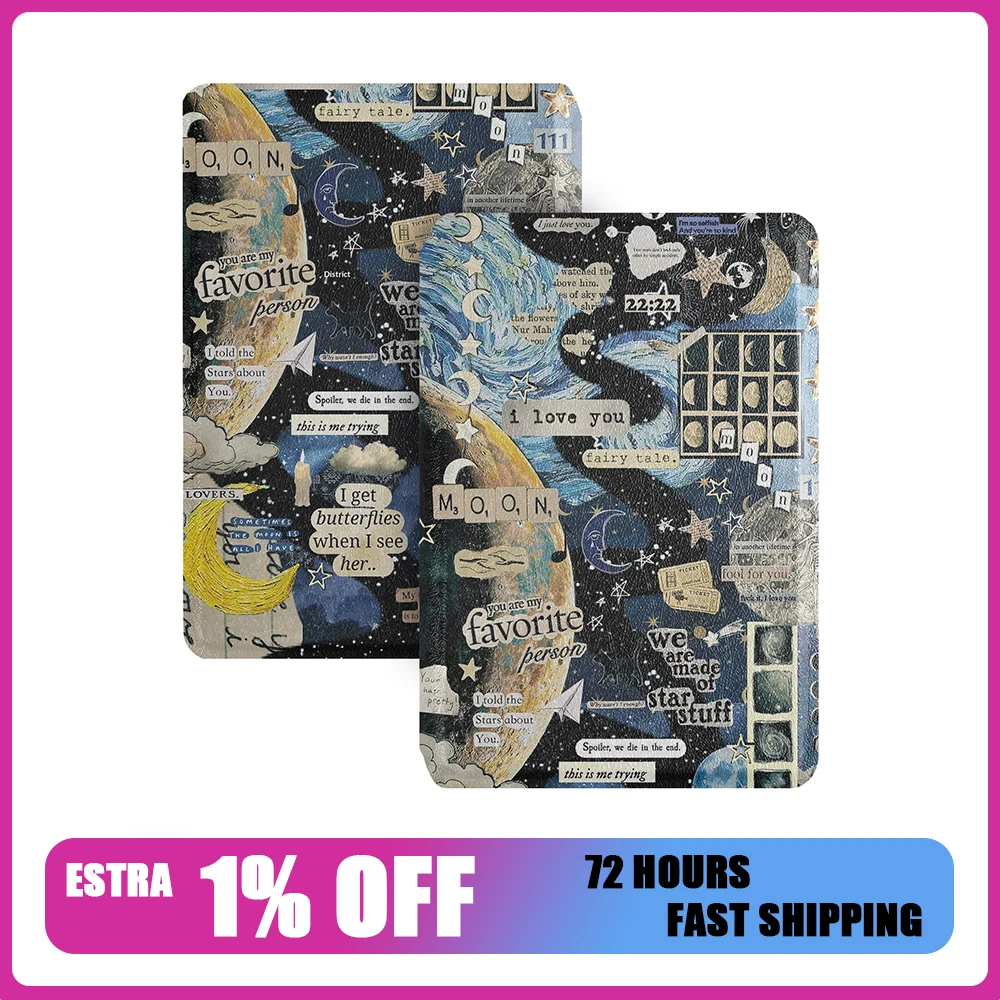 For XTEINK X3 X4 Magnetic Attraction Protective Shell Embedded Magnetic Ring Adsorption E-reader Protective Shell For Gifts