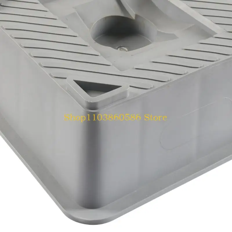 242A Anti Skid Jacks Support Blocks Thick Rubber Leveling Pads High Density Rubber Leveling for Secure Vehicle Stabilization