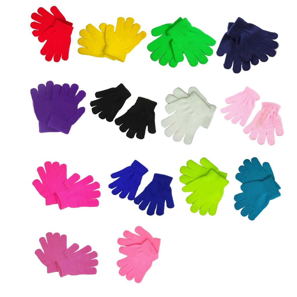 Gants d\'hiver confortables pour enfants, protège-mains, tissage fin, fournitures pour la maison