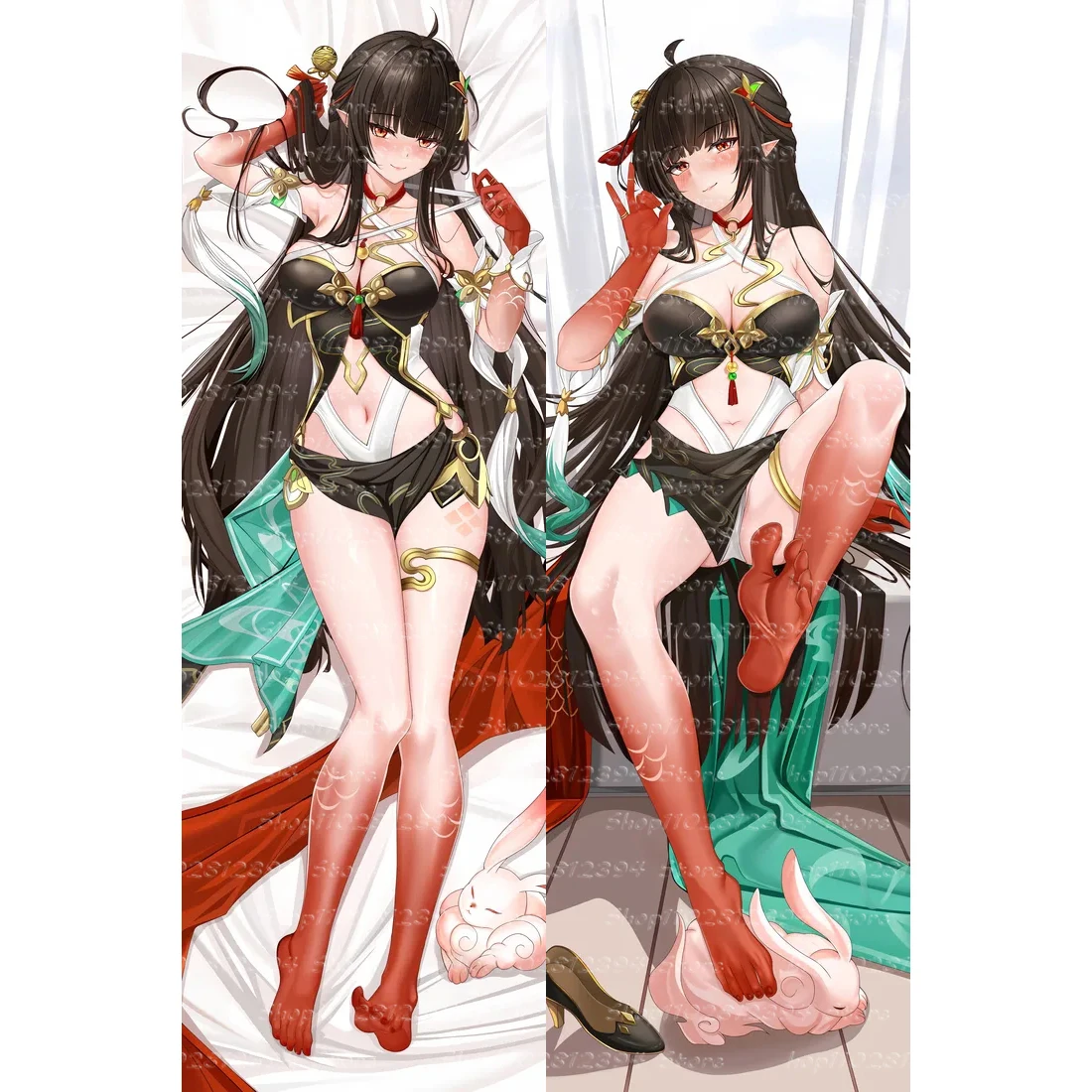 Anime Azur Lane KMS Hindenburg Sexy Dakimakura Hugging Body Pillow Case Japanese Otaku Loli Pillow Cushion Cover Gifts