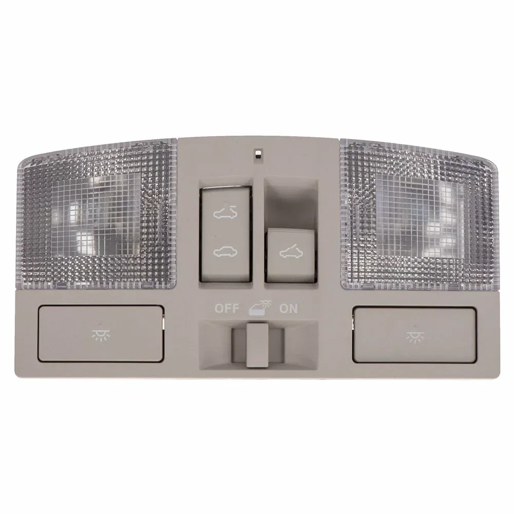 Overhead Console Reading Light BBM6-69-970 For Mazda 3 2010-2013 Sunroof Gray Interior Doom Roof Map Ceiling Lamp Switch Button