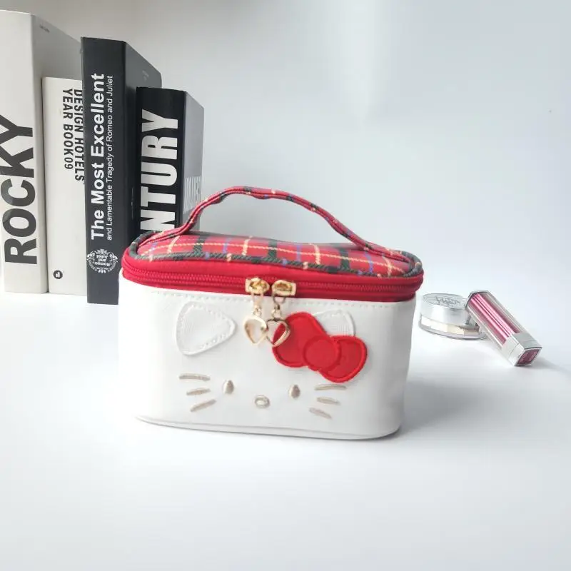 

Милый мультфильм Sanrios Hello Kittys Kuromi My Melody косметичка большая вместительная сумка для хранения сумка для стирки модный праздничный подарок