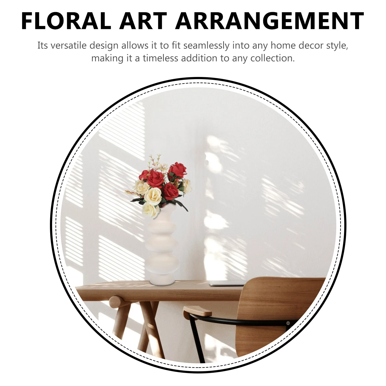 

Vase for Flowers Minimalist Vases Decor Decorative White Aesthetic Nordic Style Scandinavian