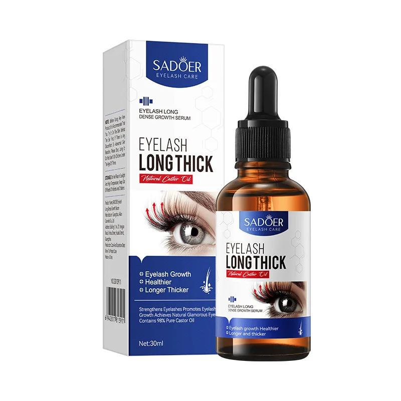 Combinazione per l'aumento delle ciglia a doppia azione: mascara allungante e siero per ciglia ispessente per ciglia drammatiche e arricciate.
