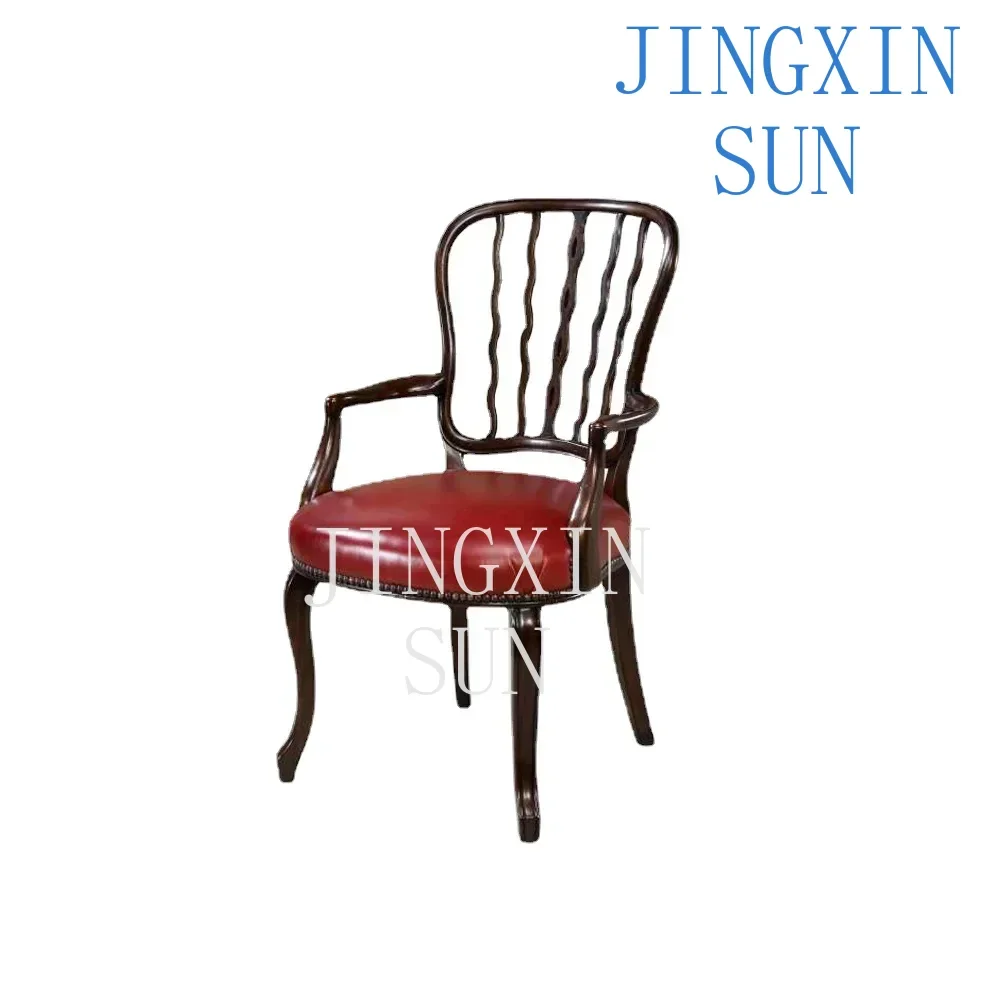 Dining chairs: high-end armchairs, general-purpose exquisite solid wood carved dining chairs, casual family dining rooms