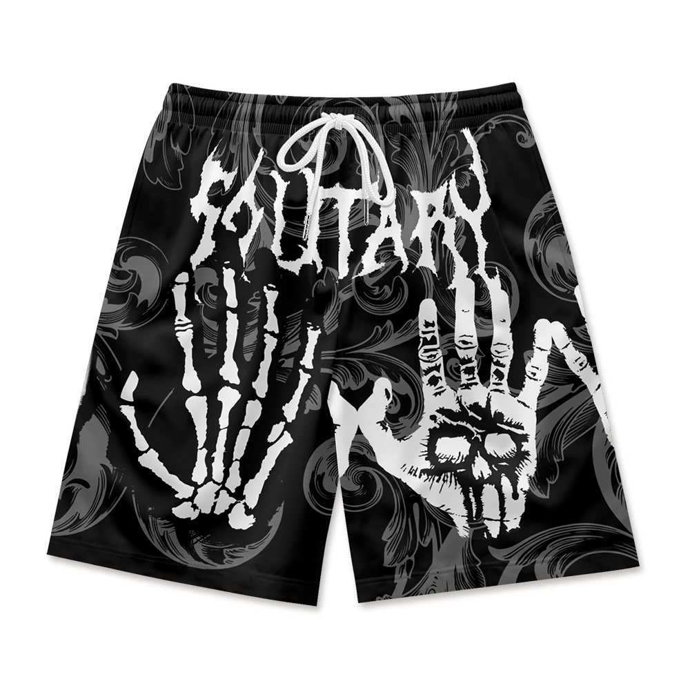 

Men's Casual Shorts with Adjustable Drawstring, Stretch Fabric and Basketball-Inspired Style