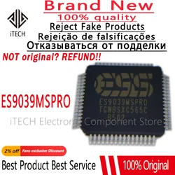 1pcs New Original Imported Spot Goods, New Products ES9039MS, ES9039MSPRO, Decoder Can Shoot!