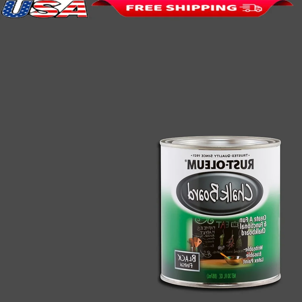 

Краска для классной доски, черная, быстросохнущая, с низким запахом, универсальное использование по дереву, металлу, кладки, гипсокартона, бетона, легко чистится