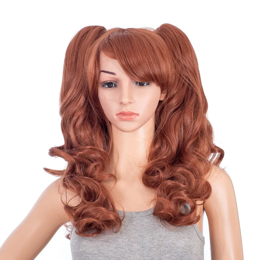 مشبك طويل مجعد ومخلب مزدوج على شعر مستعار على شكل ذيل حصان مع شعر صناعي ملون باستيل للنساء مثالي للارتداء اليومي والجزء