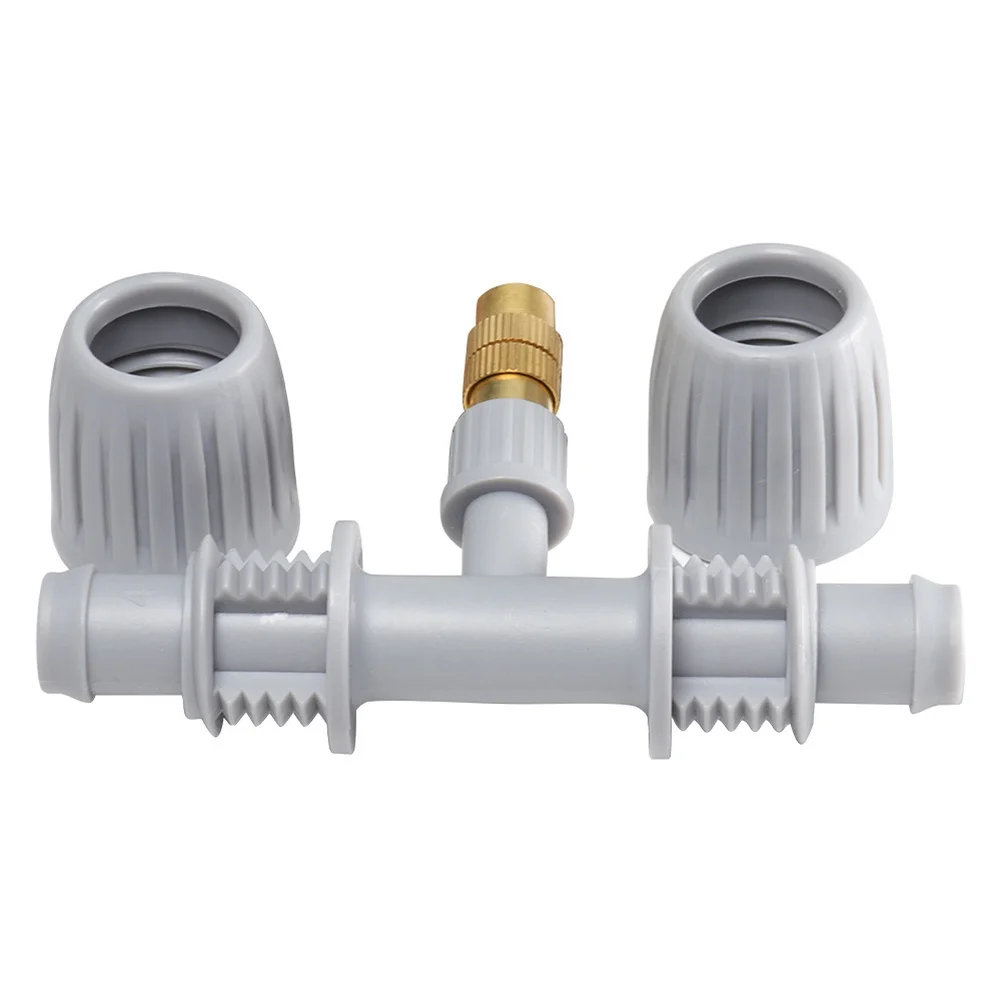 Split Cooling Copper Nozzle for 16PE Pipe For Garden Irrigation System Fine Mist Spray for Home Farm and Public Green Areas