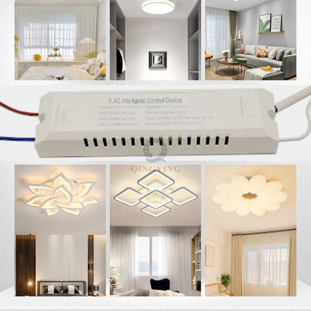 Insolated Safe&Reliable 2.4G Dimmable And Color Adjustable LED Driver Intelligent Remote APP Control Lighting Transformer