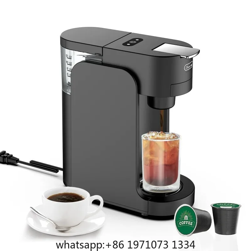 Capsule Coffee Machine Portable Mini Espresso Machine Desk Maker Energy Saving Mode Quiet Office