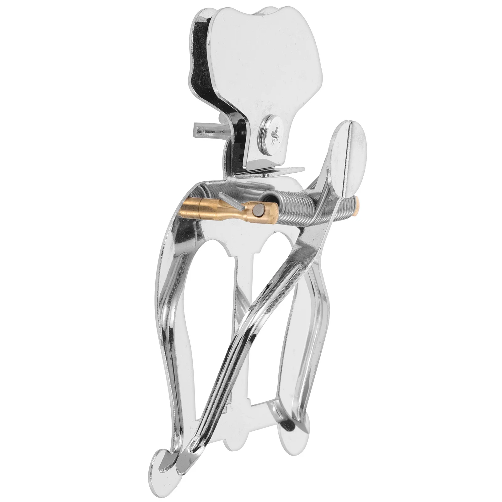 

Metal Marching Trombone Lyre Compact Trombone Music Score Clamp Sheet Music Holder Clip Instrument Accessory Lyre for Clarinet