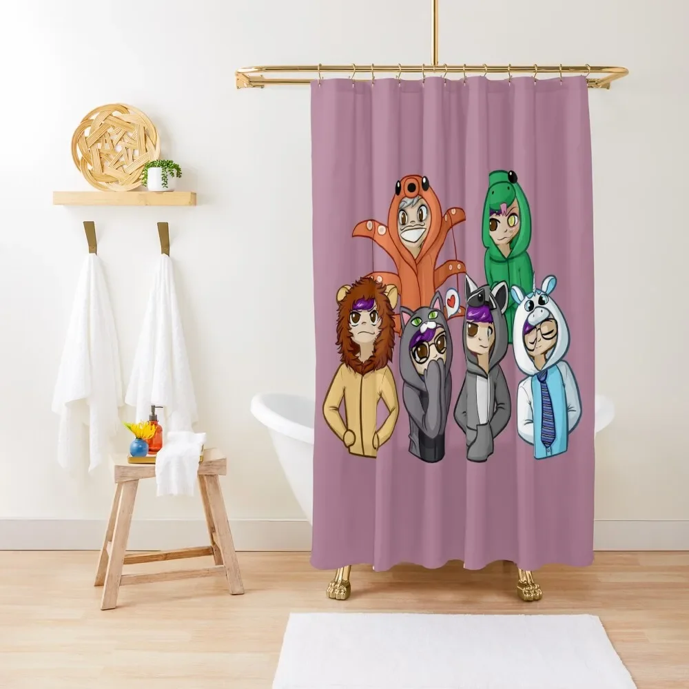 Sanders Sides Onesies - All Sides Shower Curtain Bathroom And Shower Products Bathroom For Shower Curtain