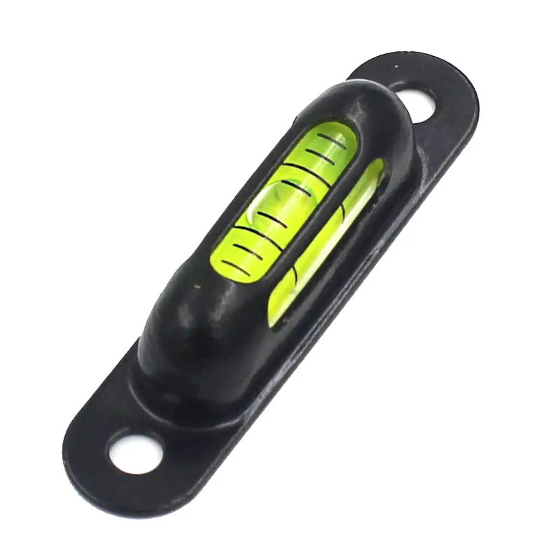 Copper Shell Three Observation Window Spirit Bubble Level Nivel Vials Gauge for Off-road Vehicle Balance Instrument 1PCS