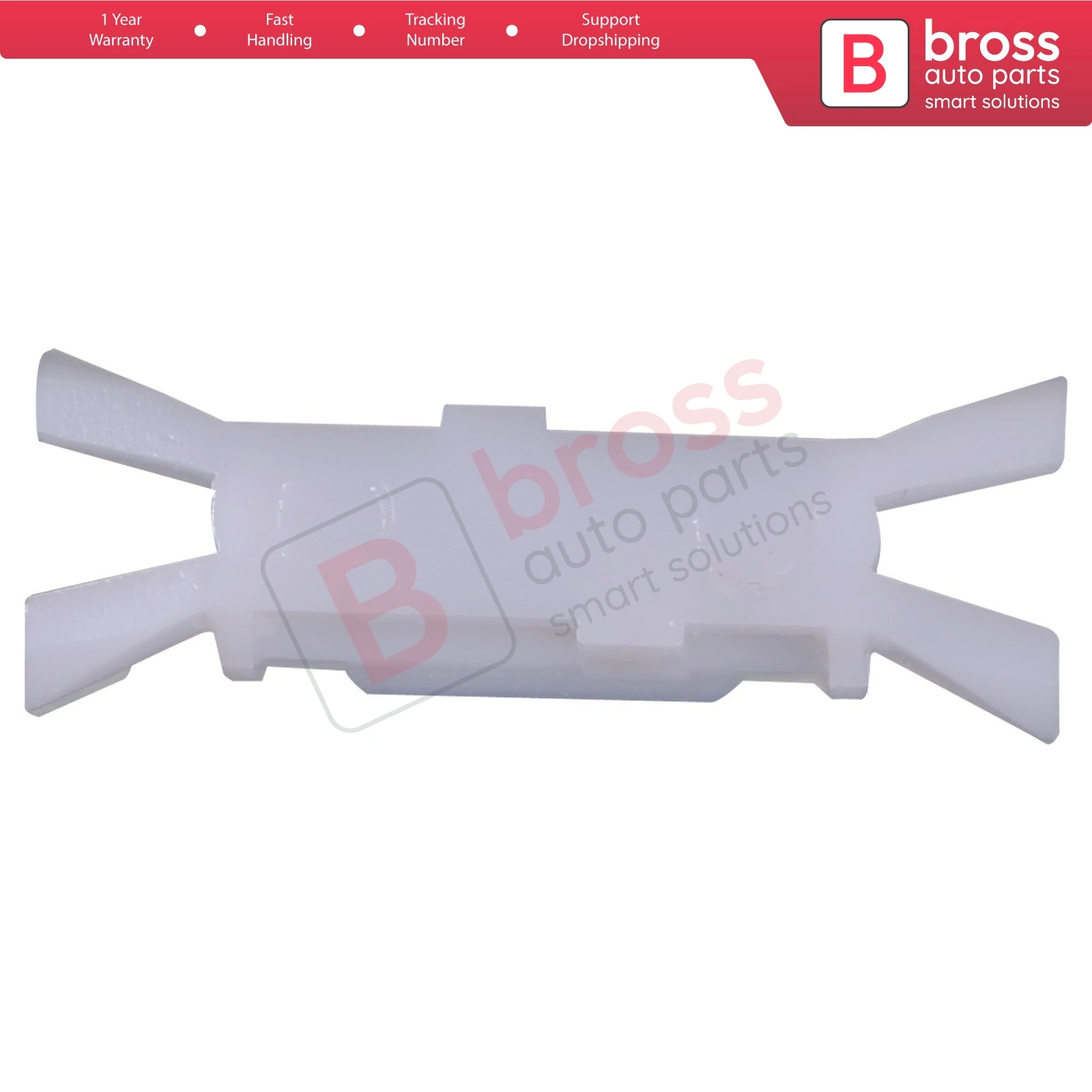 

Bross Auto Parts BCF45 10 Pieces Side Plastic Clips 7078732, 7701408860 for Fiat Renault Fast Shipment Made in Turkey