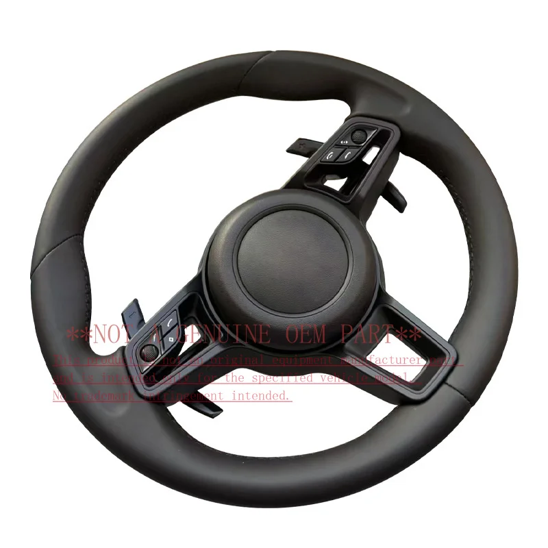 For Porsche 911 Cayenne Boxster Macan Panamera Steering Wheel Modification Horn Cover Decorative Cover