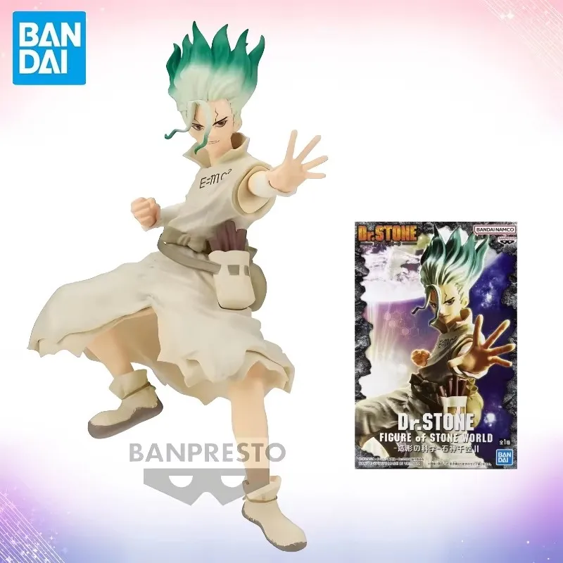 

In Stock Original Banpresto Dr Stone Ishigami Senkuu Figure In Stock Anime Collectible Boxed Model Dolls Toy WB Collection Toys