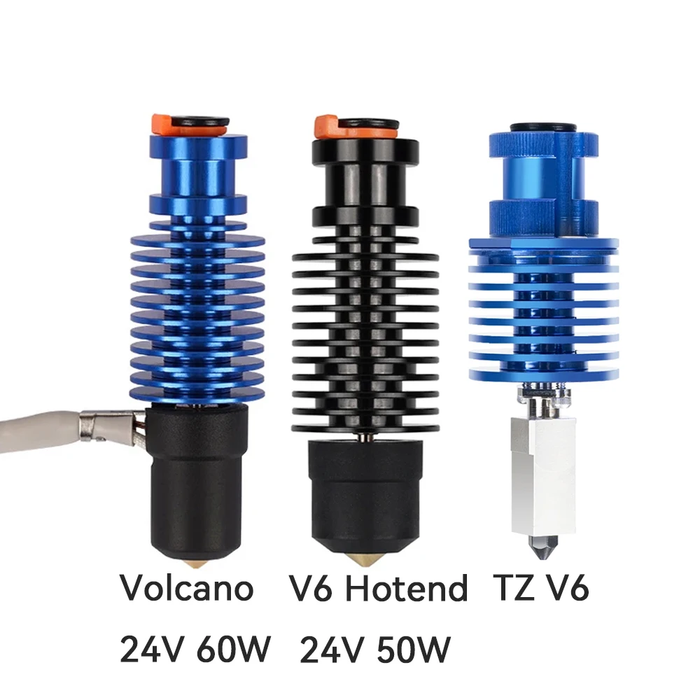 

Нагревательный элемент Volcano Hotend 24В 50Вт 60Вт для 3D-принтеров E3D V6 Voron 2.4, керамический нагревательный элемент для печатающей головки Voron Prusa MK3S Ender 3 CR10