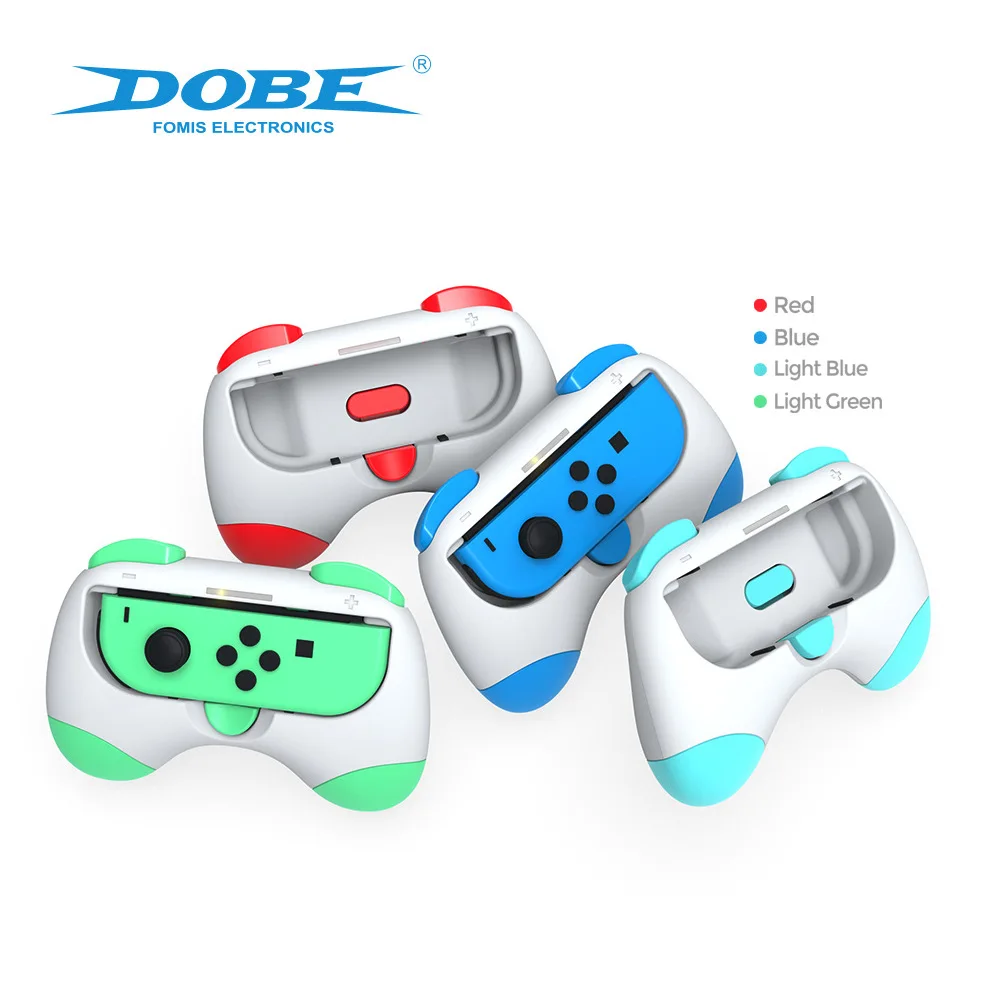 TNS-2130 pegangan Gaming untuk Nintendo Switch OLED Joy Cons pegangan Gamepad pegangan dudukan Joypad