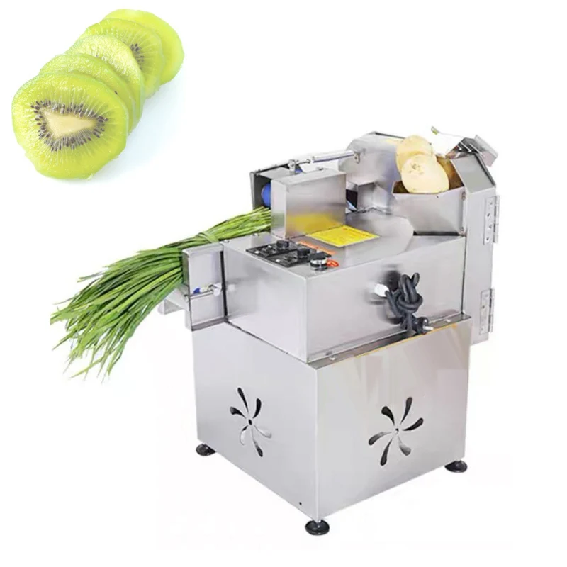 150kg/h Vegetable Fruit Cutting Slicer Machine Eggplant Carrot Slicing And Shredding Machine