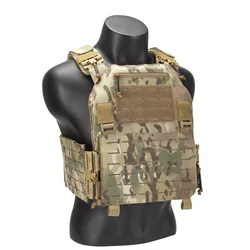 New combat vest 6094 quick detachable light laser cut tactical vest black gear to carry Protective plate