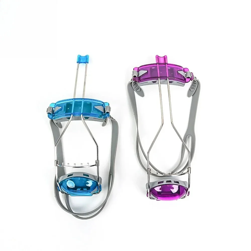 One Set New Style Orthodontic Bi-crib Headgear Double Bars Facemask Adjustable Headcap with Double Lever Washable