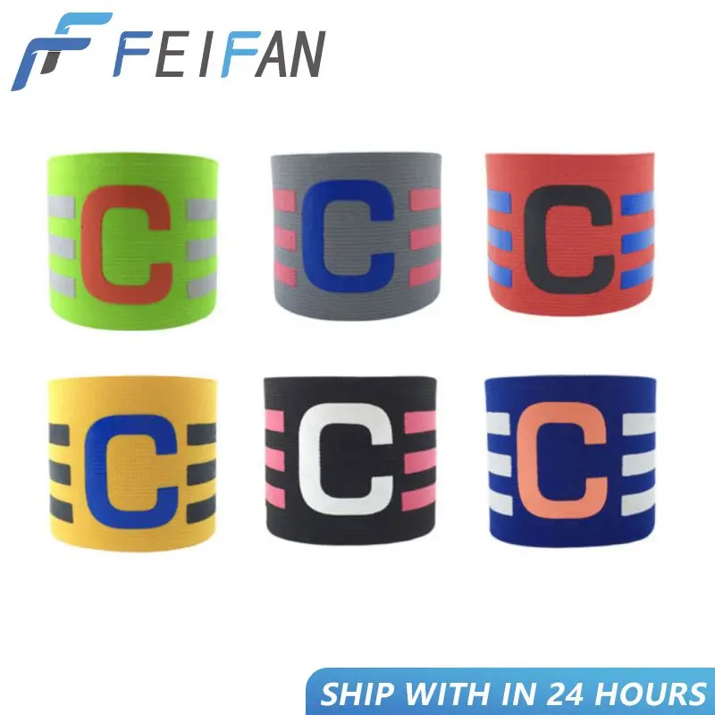 Kids Adults Football Captain Armband Soccer Arm Band Leader Competition Gift Soccer Captain Group Armband Football Training