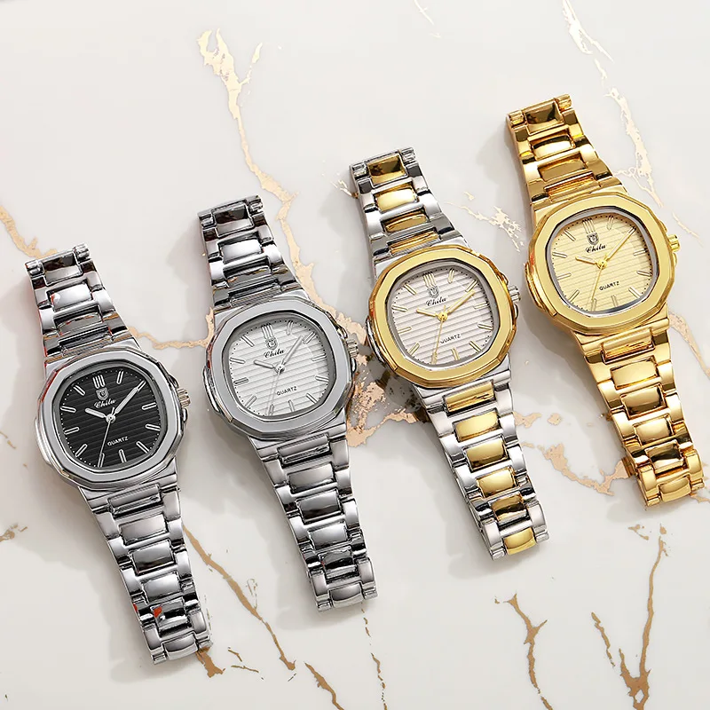 Luxus-Uhr mit Stahlarmband für Damen, Modisches Geschenk, Quarzuhr, Relojes Para Mujer, Marken-Golduhr, Großhandel Armbanduhren – Detail 6