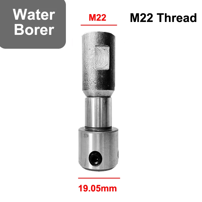 Wechseln Sie zum 3/4"-Weldon-Adapter-Kernbohrer. | 1/2"-20UNF Gewinde Elektrischer Bohrhammer Schraubenschlüssel Bohrgerät Wasserbohrer Fräsmaschine – Detail 10