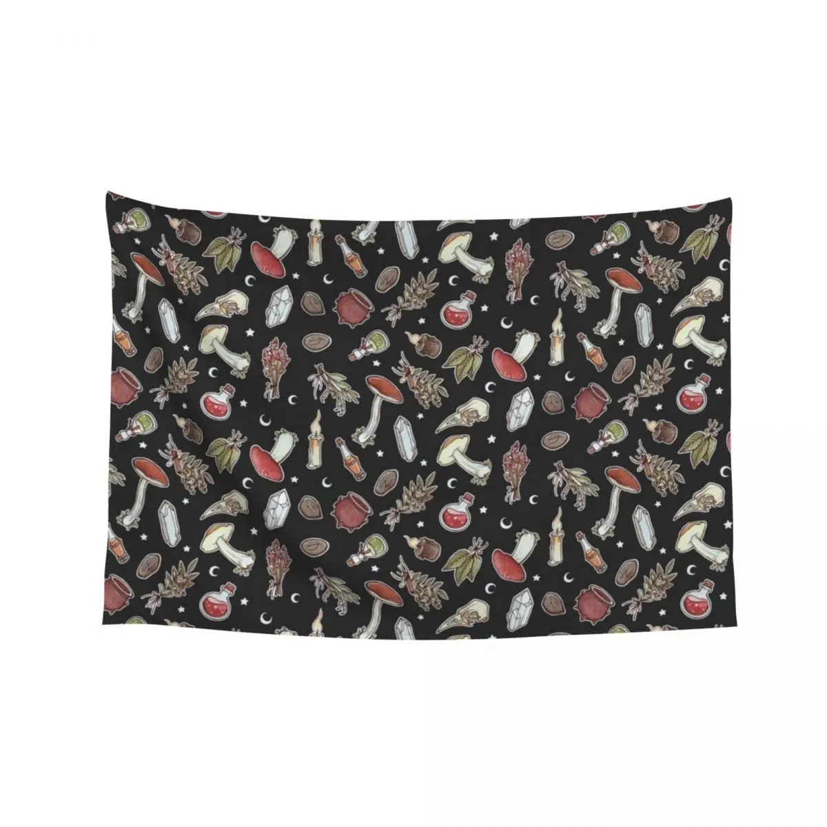 

Witchy Pattern Dark Tapestry Outdoor Decoration Aesthetic Decoration Room Decoration Aesthetic Wall Carpet Tapestry