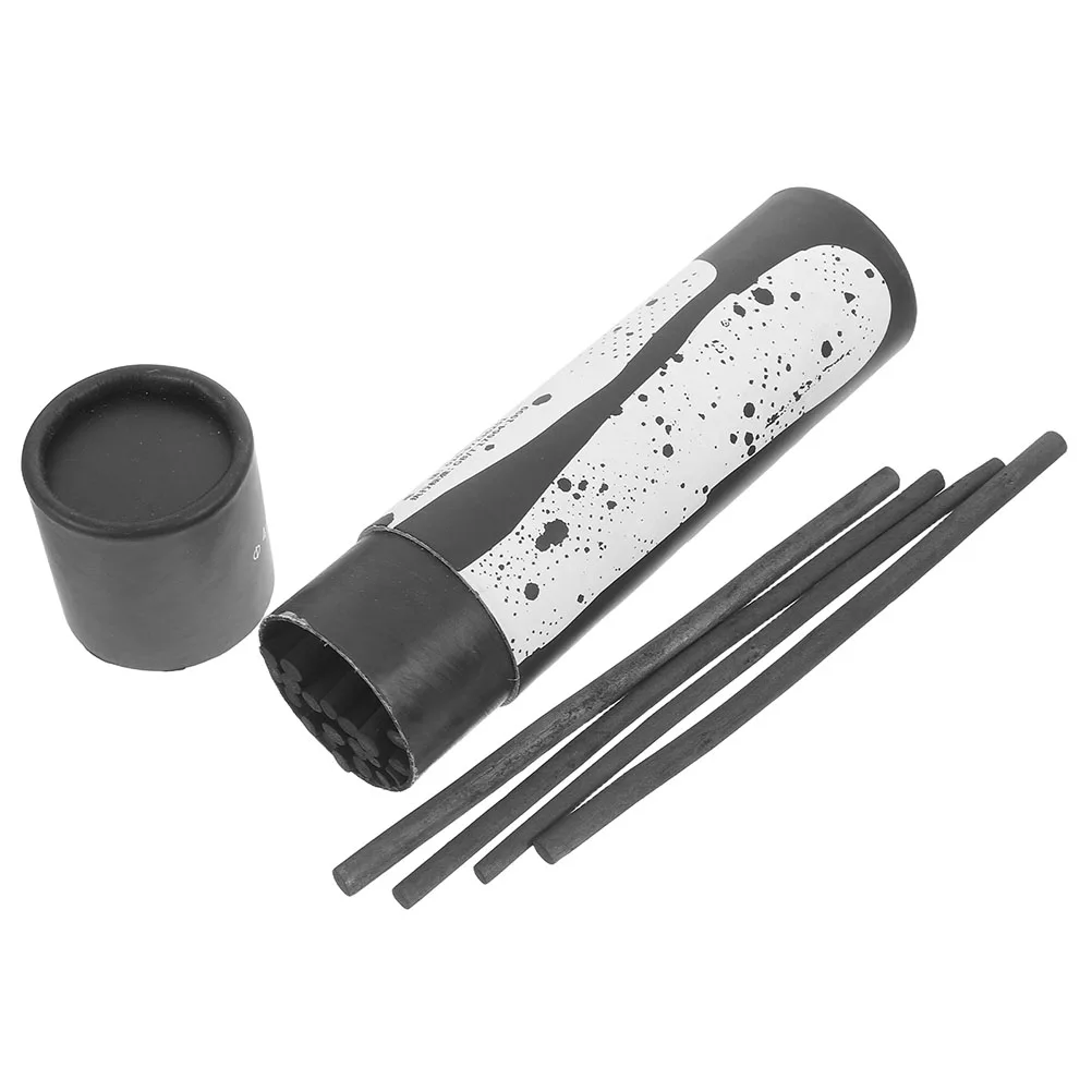 

25 Pcs Willow Charcoal Rod Sketch Pencils Sticks Eraser Artist Holder Tool Drawing Supplies
