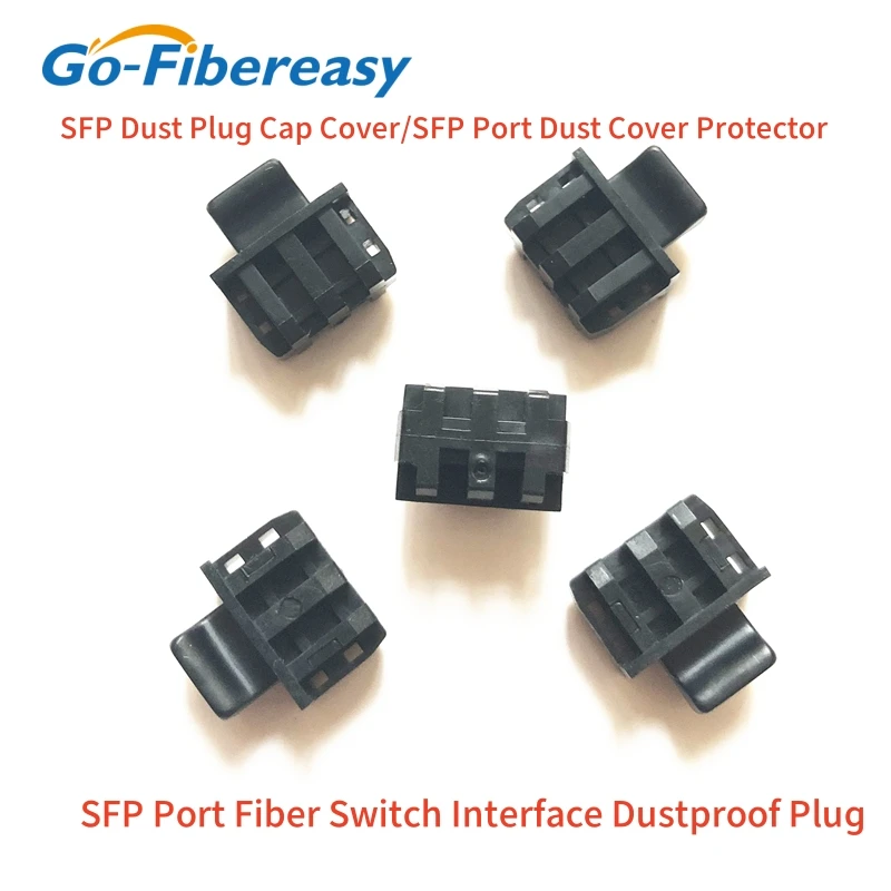 SFP Port Fiber Switch Interface Dustproof Plugs Silica gel Dust Cap Cover SFP Dust Plug Cap Cover/SFP Port Dust Cover Protector