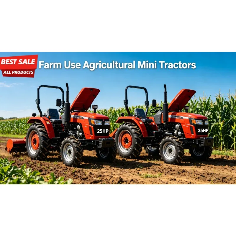 25HP 35HP Mini Tractor for Agricultural Work Compact Farm Machinery