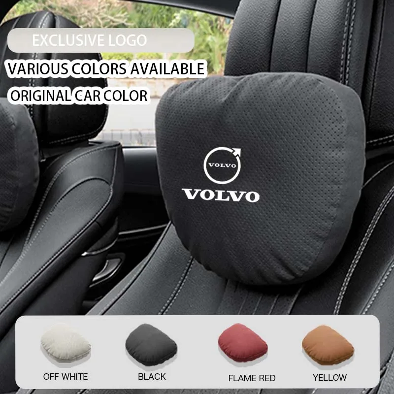 

For Volvo XC60 XC90 XC40 EX40 EX30 S60 S90 V60 V40 Key Accessories Car Headrest Neck Support Seat Car Neck Pillow Waist pillow