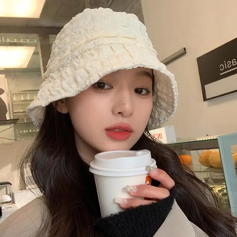 

Office Anti-Air Conditioning Direct Blow Fierman Hat Men Women Sle Summer Breathable Windproof Moon Baby Buet Pot Hat