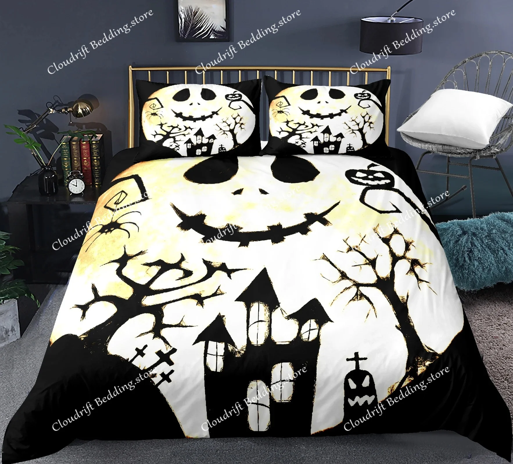 halloween-duvet-cover-set-bat-with-pumpkin-bedding-set-festival-quilt-cover-orange-pillow-cases-fashion-home-textile