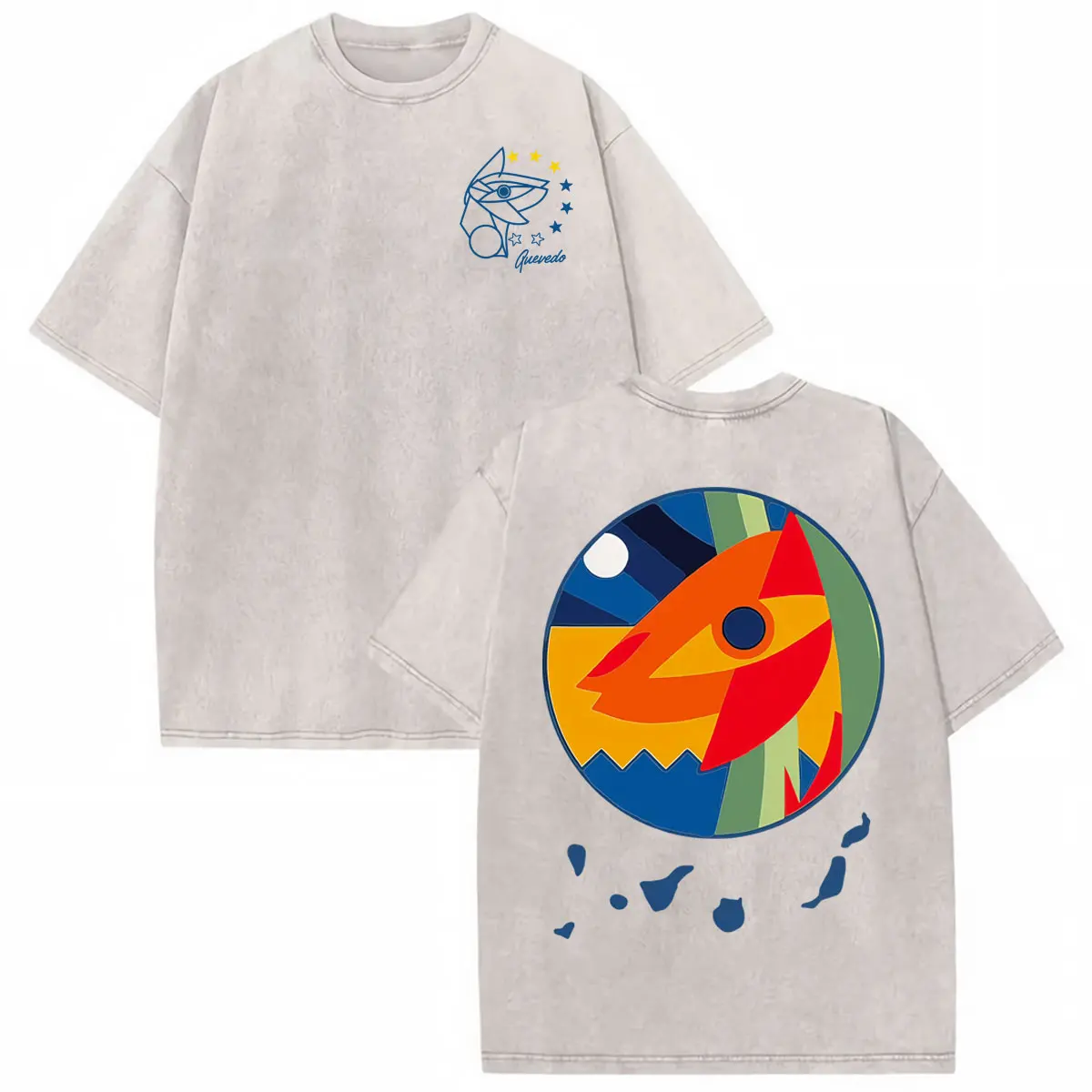 Camisetas Vintage Lavadas do Rapper Quevedo EL BAIFO 2026 para Homens e Mulheres, Estilo Harajuku Hip Hop, Camisetas de Verão com Decote Redondo